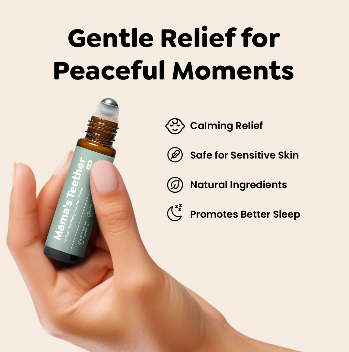 Junior's Calming Essential Oils Teething Roller
